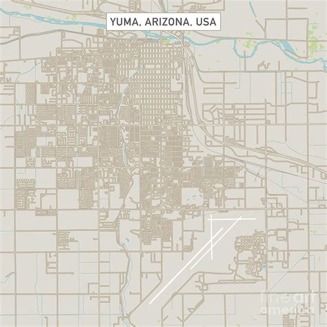 city of yuma map|Yuma Map .